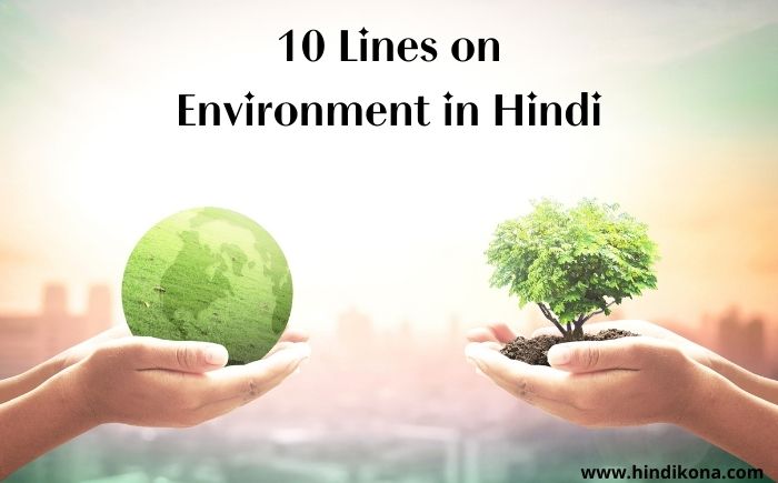 10-lines-on-environment-in-hindi