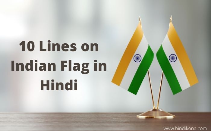 10 Lines On Indian Flag In Hindi 10 